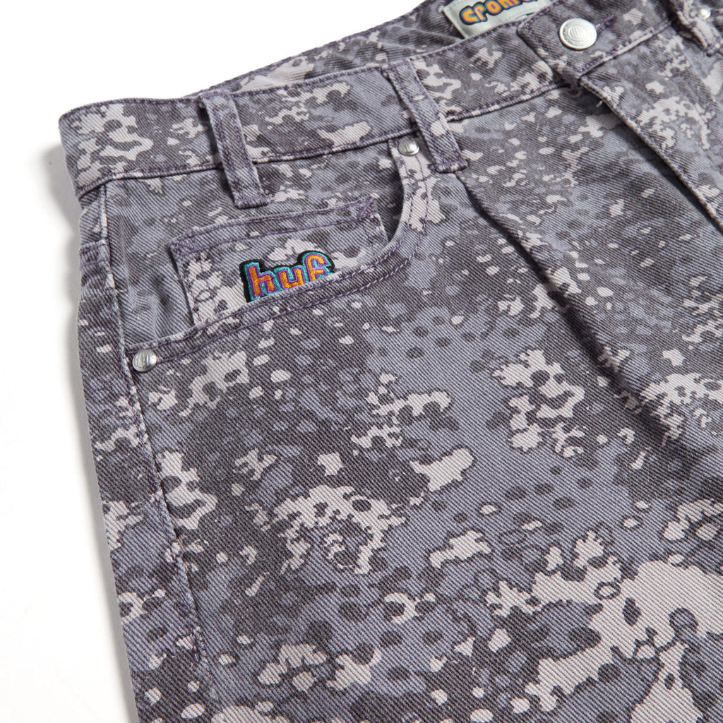 HUF Cromer Camo Jeans - Dust Purple