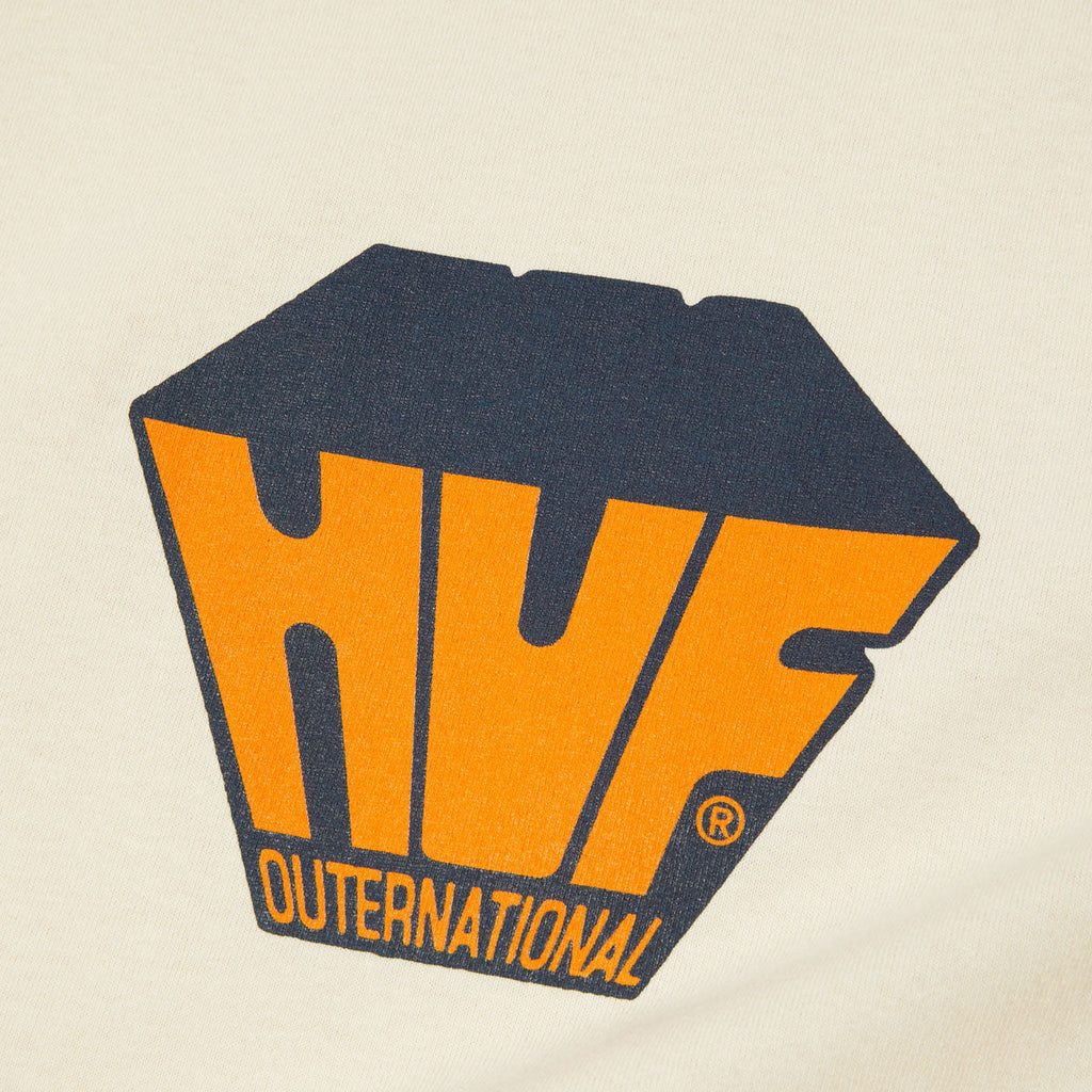 HUF Big Block T-Shirt - Bleach