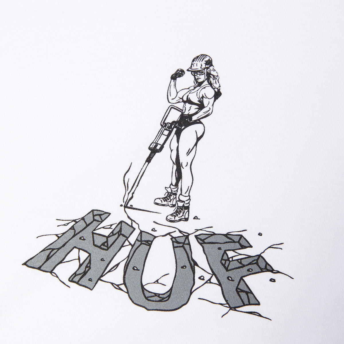 HUF Jacked T-Shirt - White