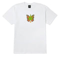 HUF Green Budderfly T-Shirt - White