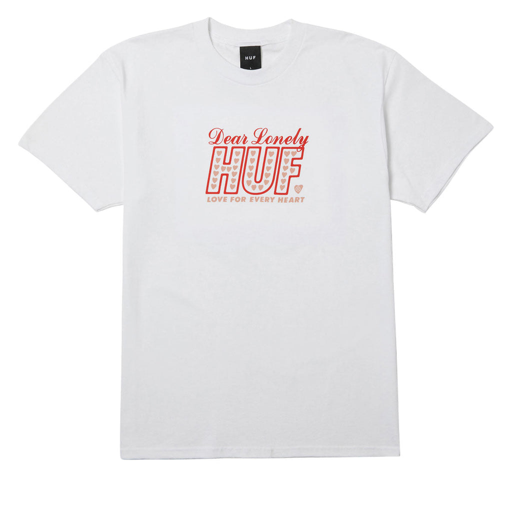 HUF Lonely Hearts T-Shirt - White