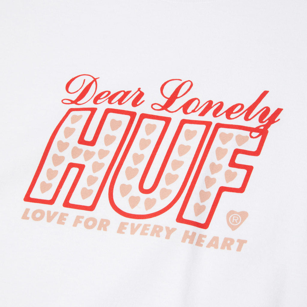 HUF Lonely Hearts T-Shirt - White