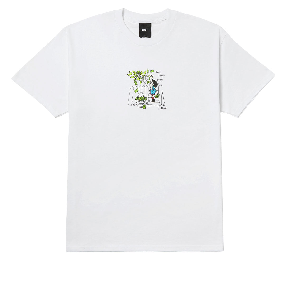 HUF Take Yours T-Shirt - White