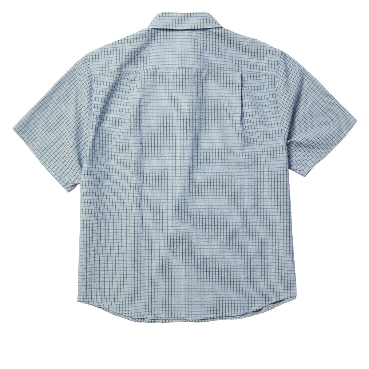 HUF Stuck On You Plaid Shirt - Ice Blue