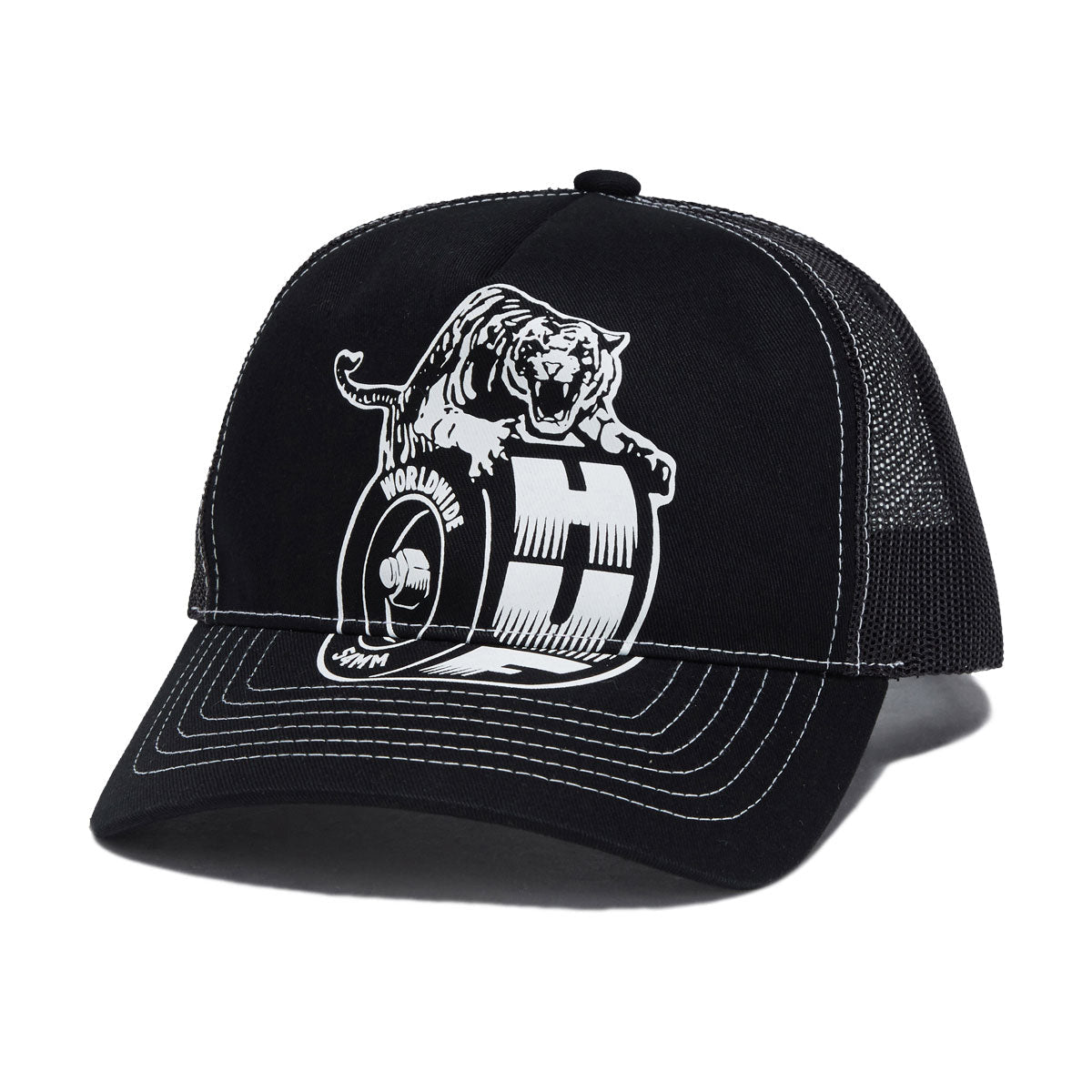 HUF Urethane Trucker Hat - Black
