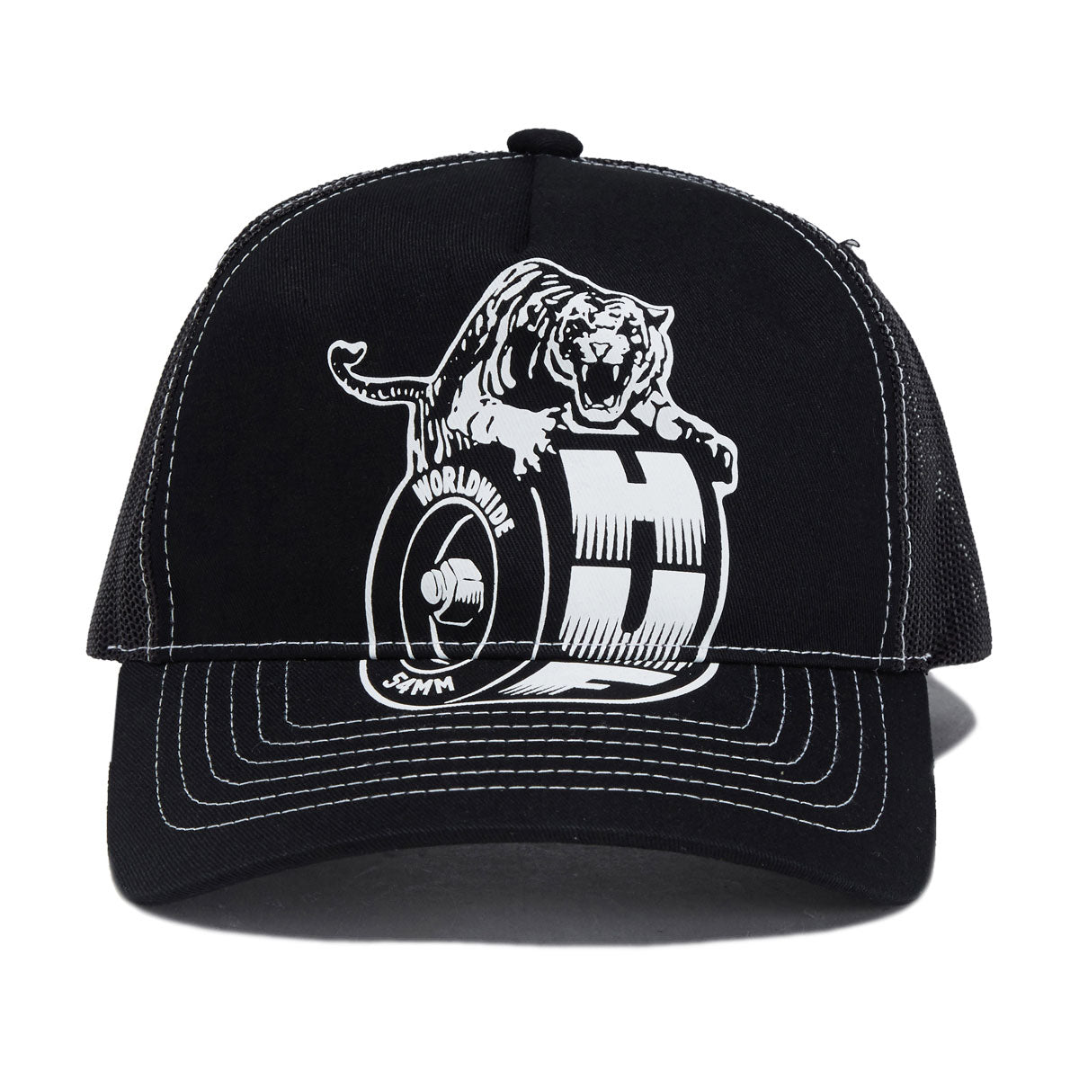 HUF Urethane Trucker Hat - Black