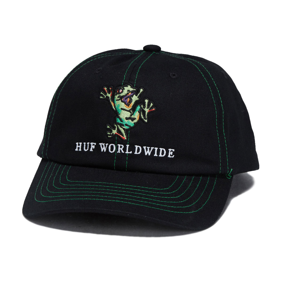 HUF Stuck On You 6 Panel CV Hat - Black