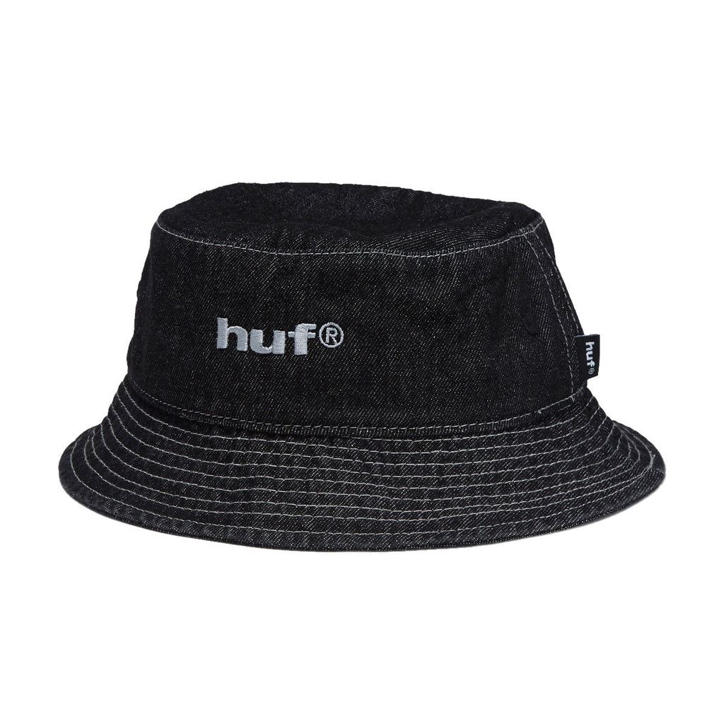HUF Cassel Bucket Hat - Washed Black