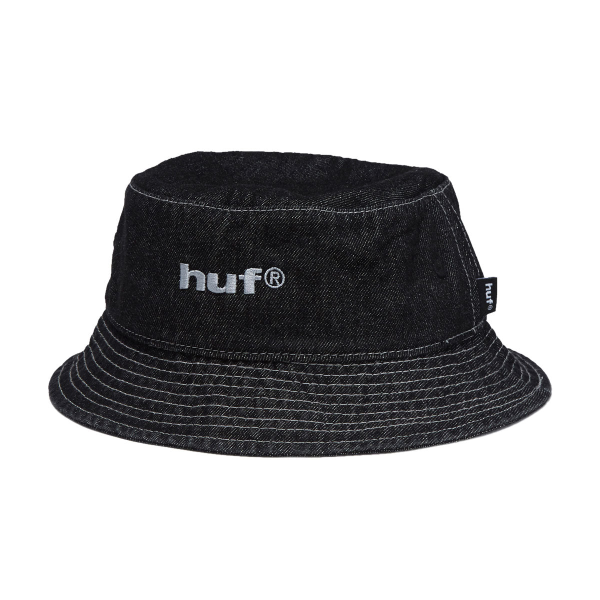 HUF Cassel Bucket Hat - Washed Black
