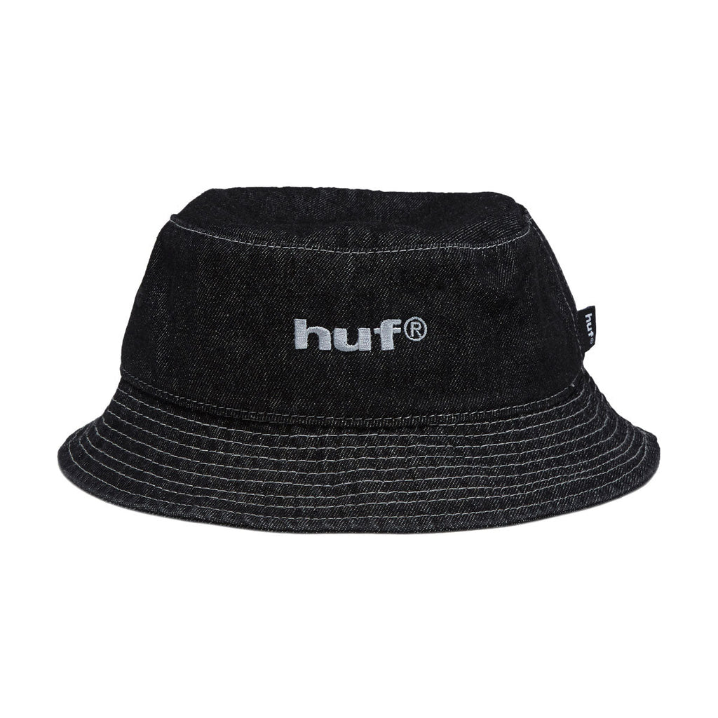 HUF Cassel Bucket Hat - Washed Black