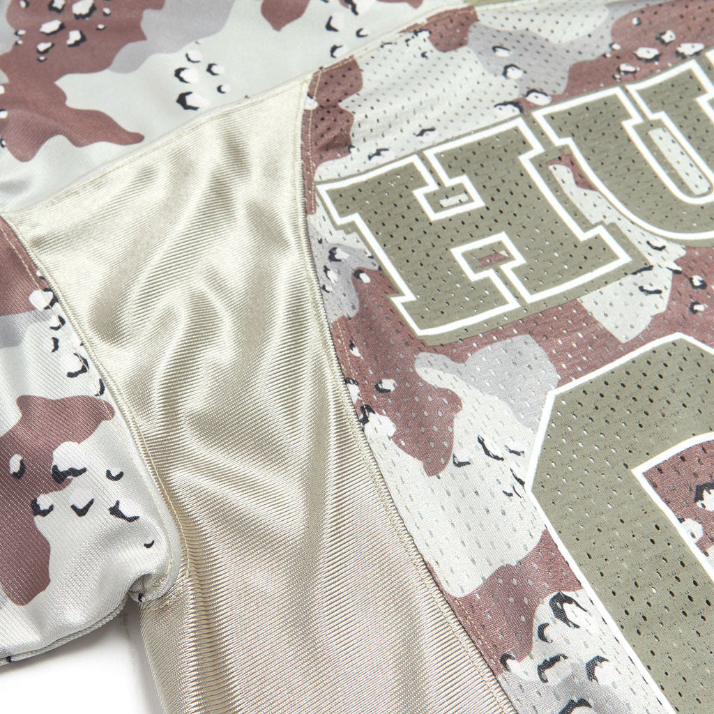 HUF Camo Football Jersey - Brown