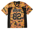 HUF Camo Football Jersey - Lava