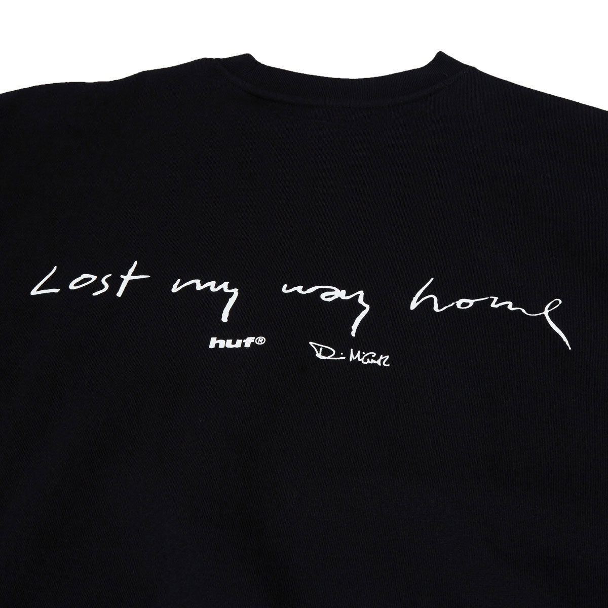 HUF Lost My Way Home Crew Sweatshirt - Black