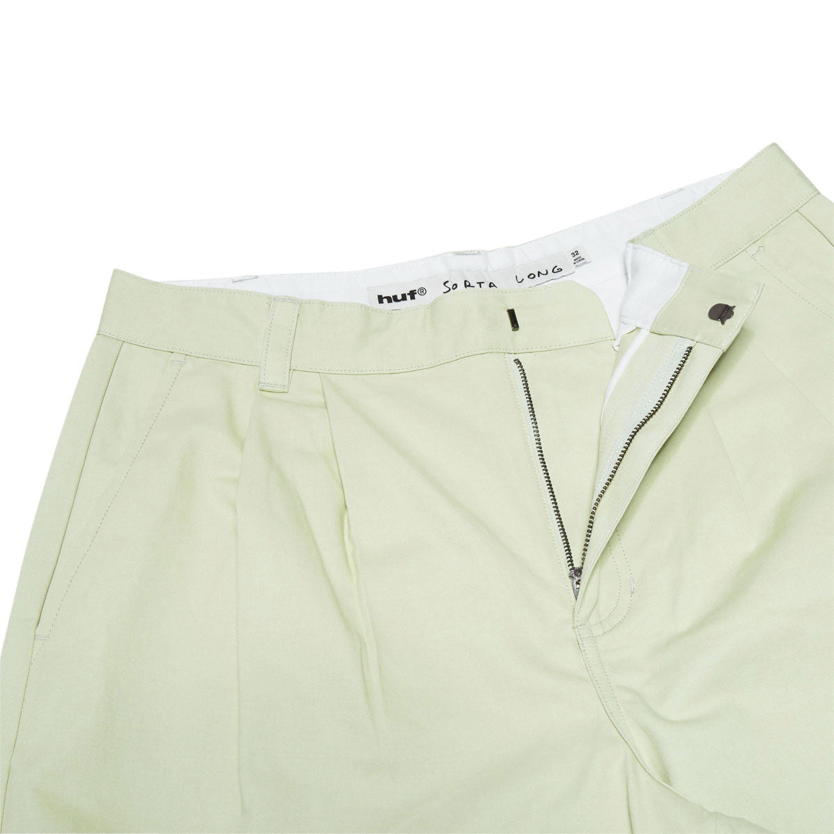 HUF Sorta Long Chino Shorts - Seafoam