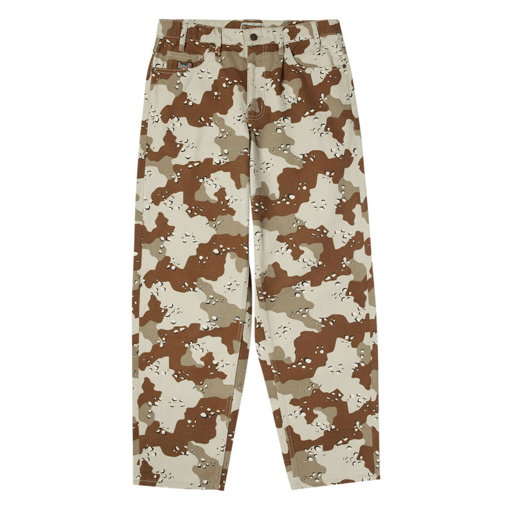 HUF Cromer Camo Jeans - Brown