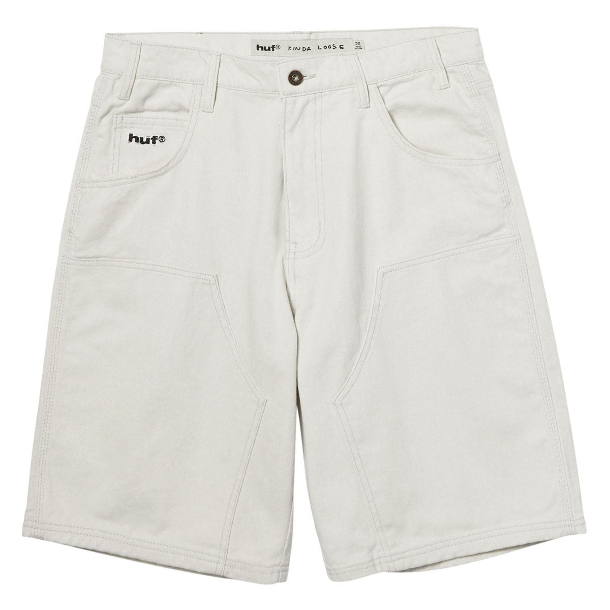 HUF Kinda Loose Double Knee Shorts - Natural