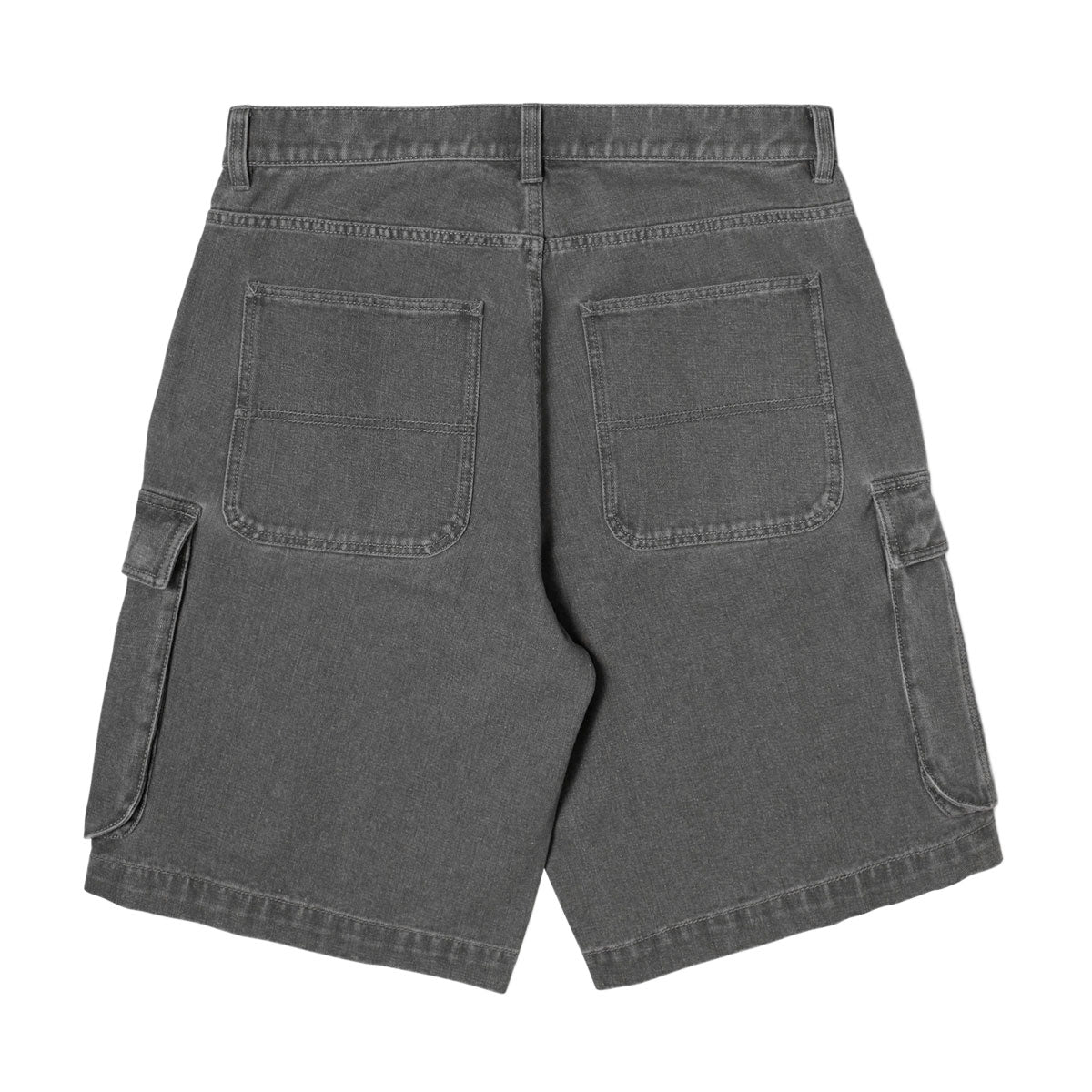 HUF Oval Denim Cargo Shorts - Frost Gray