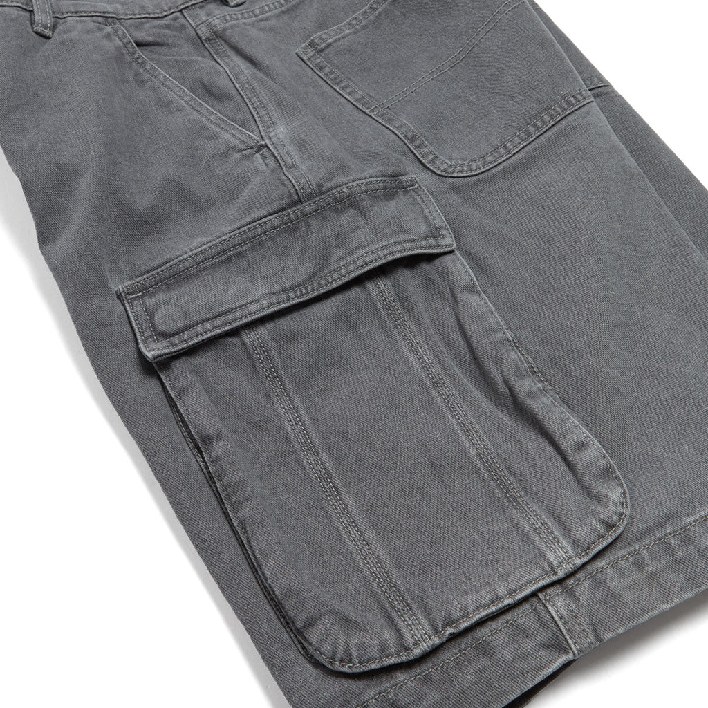 HUF Oval Denim Cargo Shorts - Frost Gray