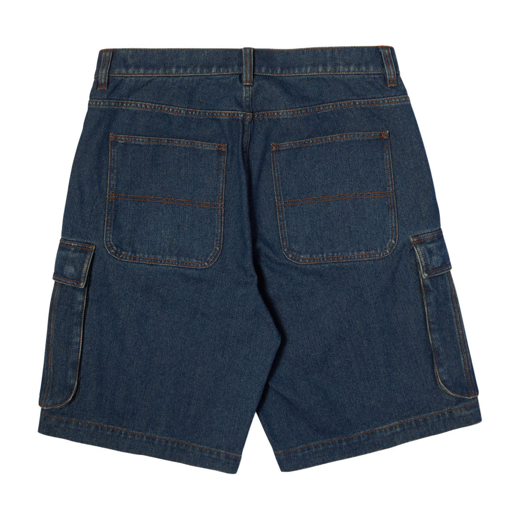 HUF Oval Denim Cargo Shorts - Indigo