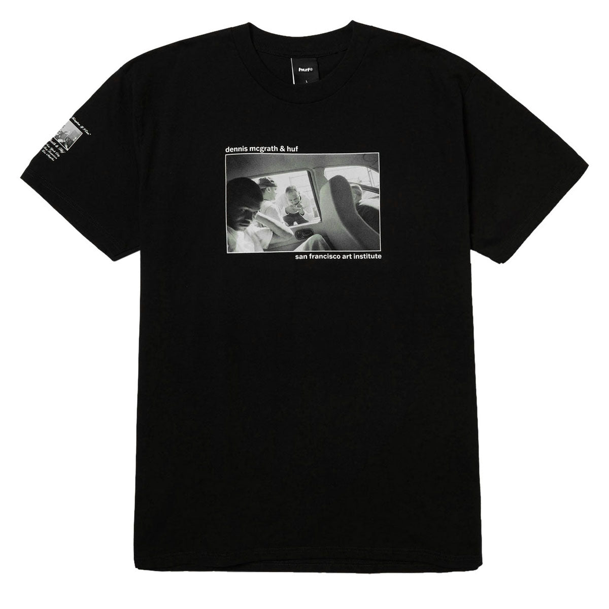 HUF Paved With Gold T-Shirt - Black