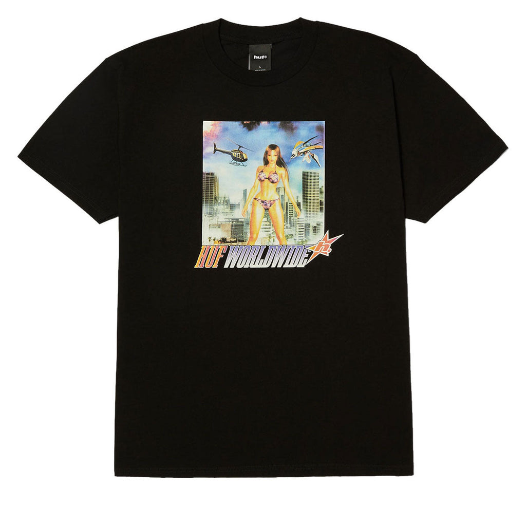 HUF In The Skies T-Shirt - Black