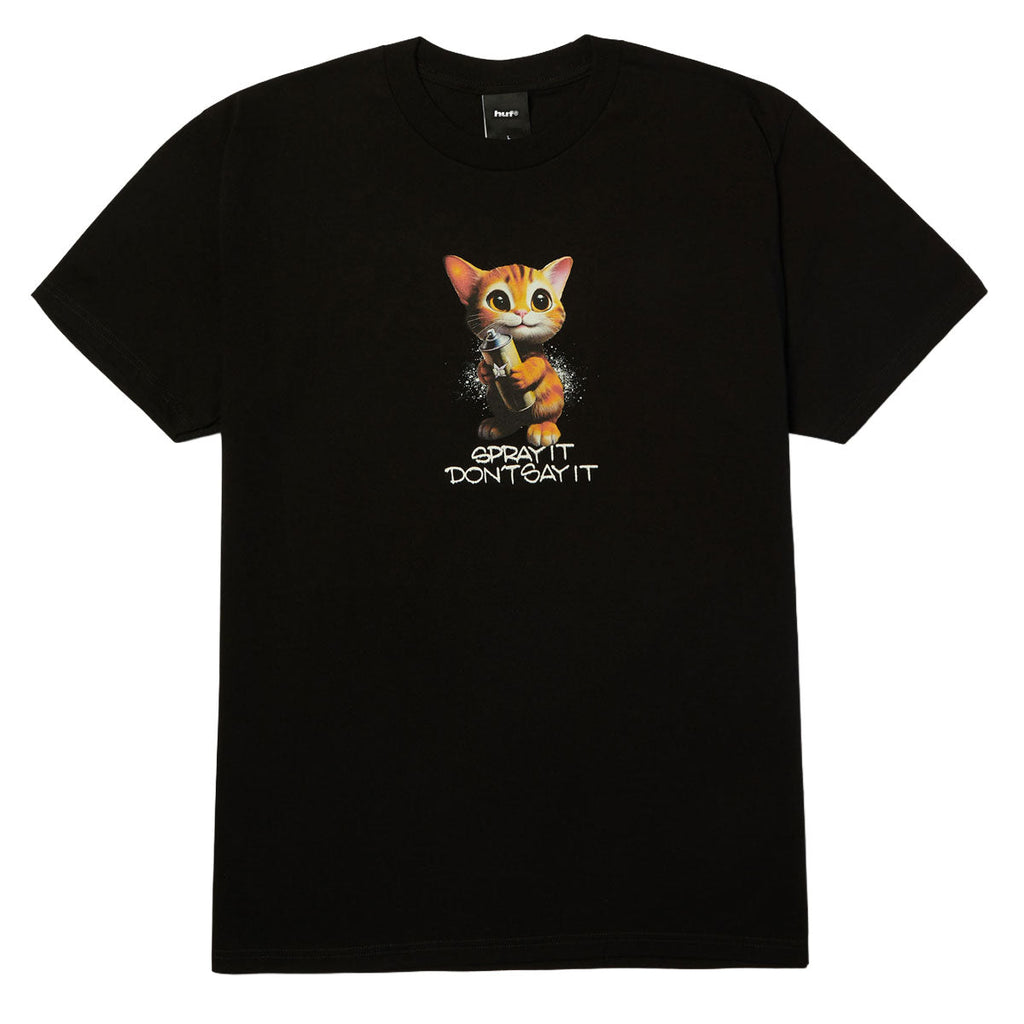 HUF Spray It T-Shirt - Black