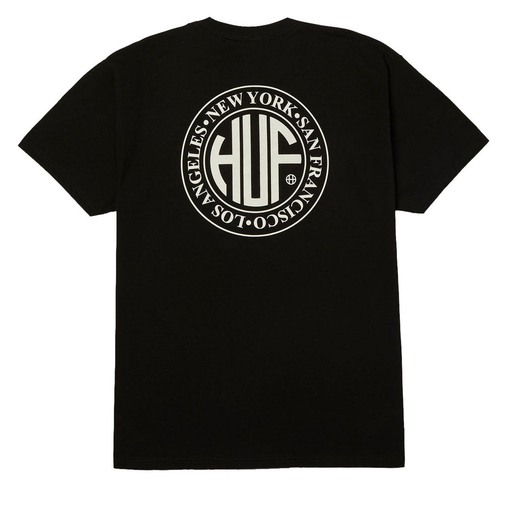 HUF Regional T-Shirt - Black/White