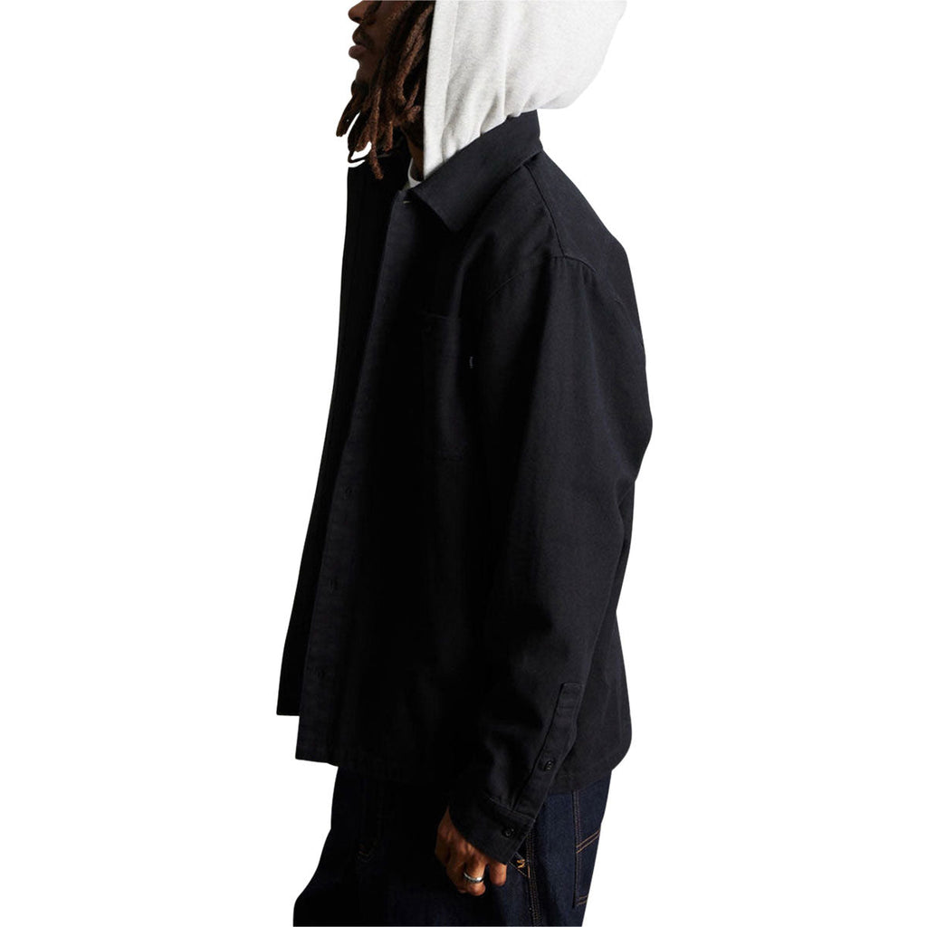 HUF Olympia Hooded Over Shirt - Black