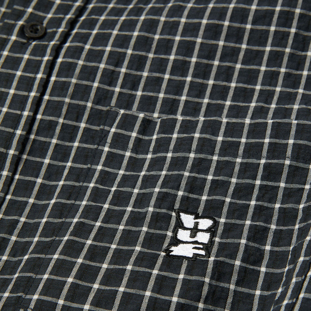 HUF Megablast Long Sleeve Woven Shirt - Black