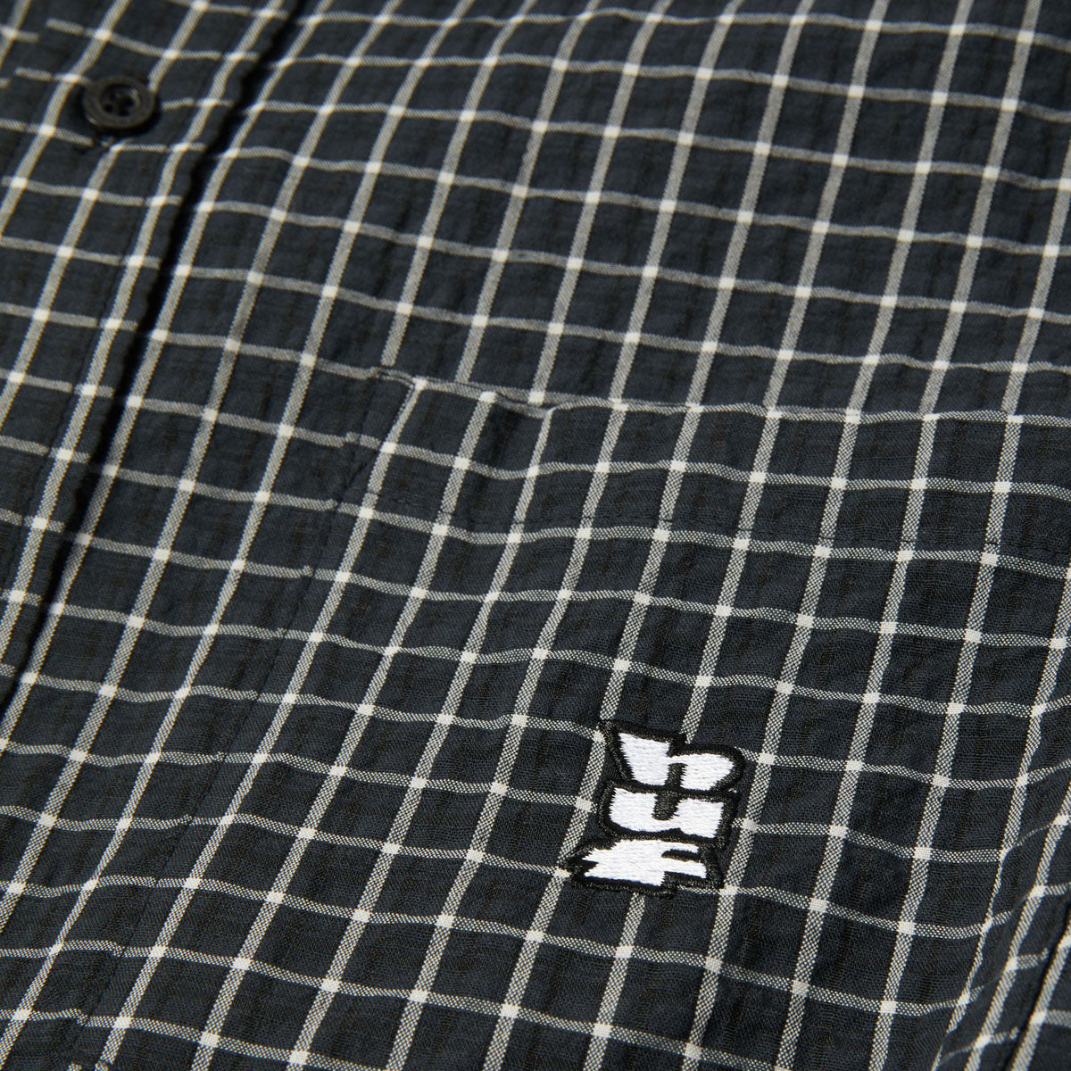 HUF Megablast Long Sleeve Woven Shirt - Black