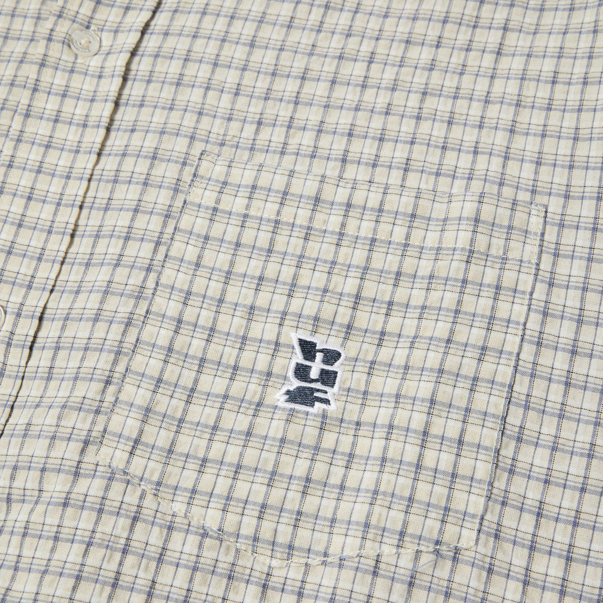 HUF Megablast Long Sleeve Woven Shirt - Natural