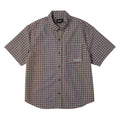 HUF Galaxy Plaid Woven Shirt - Dark Brown