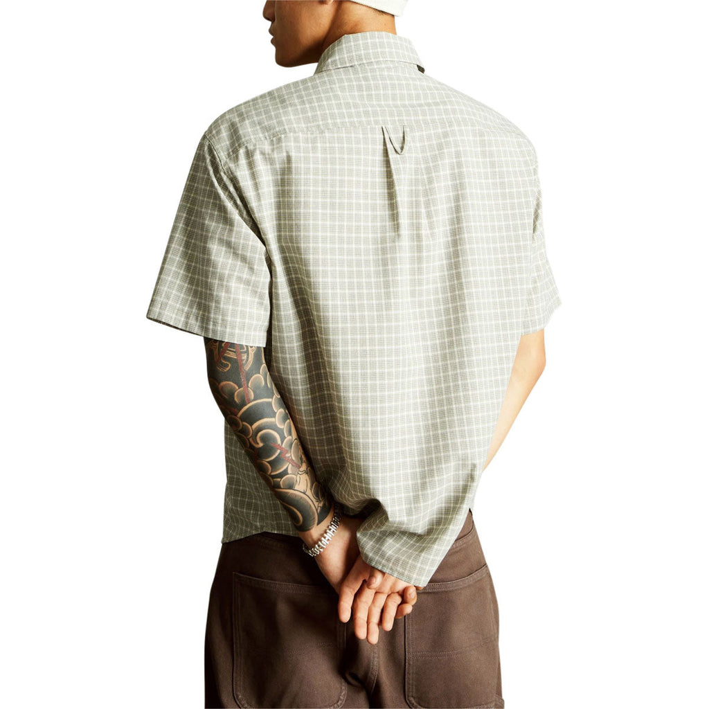 HUF Galaxy Plaid Woven Shirt - Stone