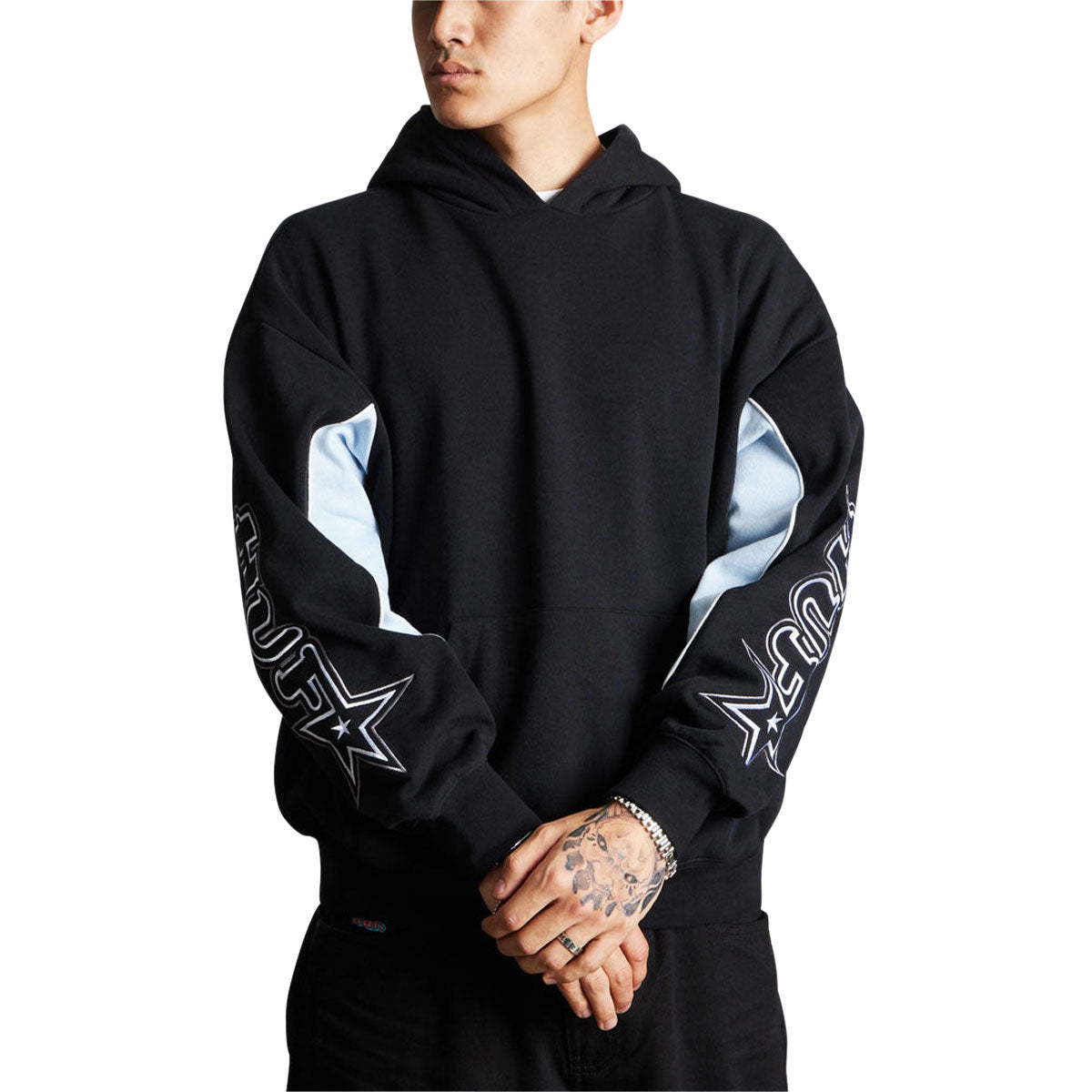 HUF Galaxy Heavyweight Hoodie - Black
