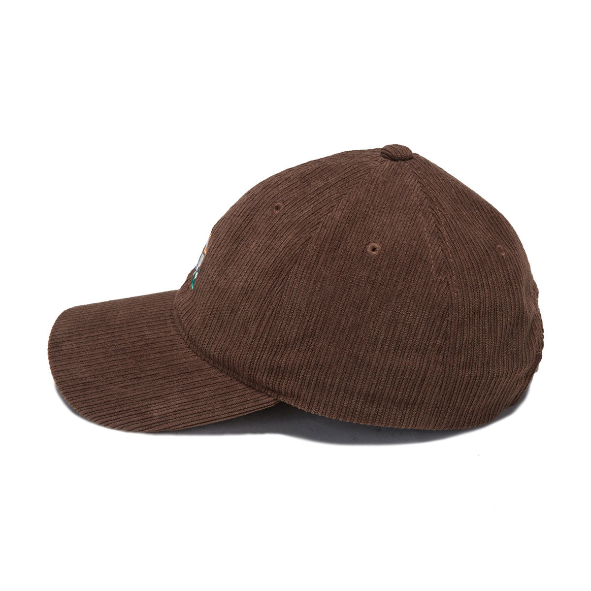 HUF Prism TT Cord 6 Panel CV Hat - Dark Brown