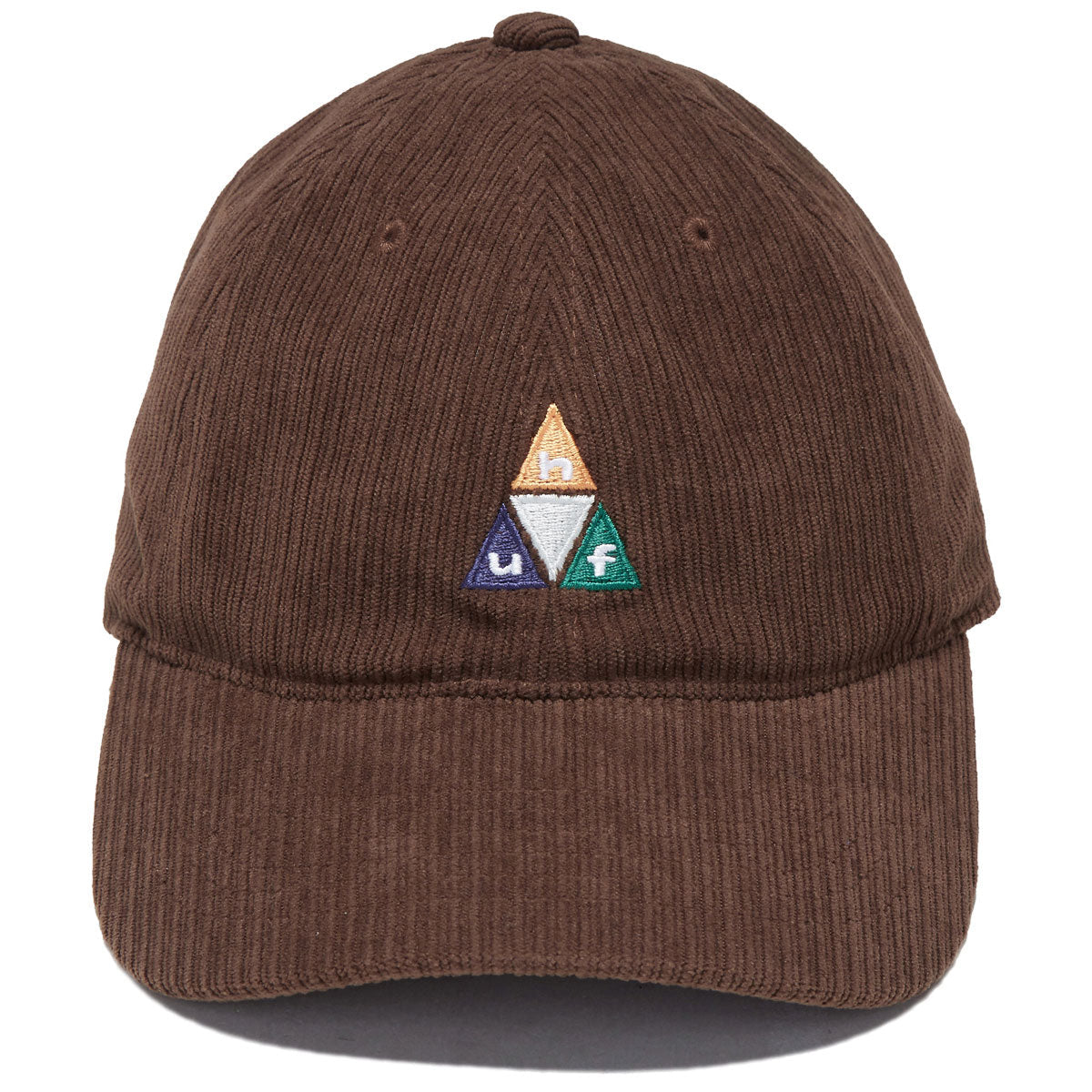 HUF Prism TT Cord 6 Panel CV Hat - Dark Brown