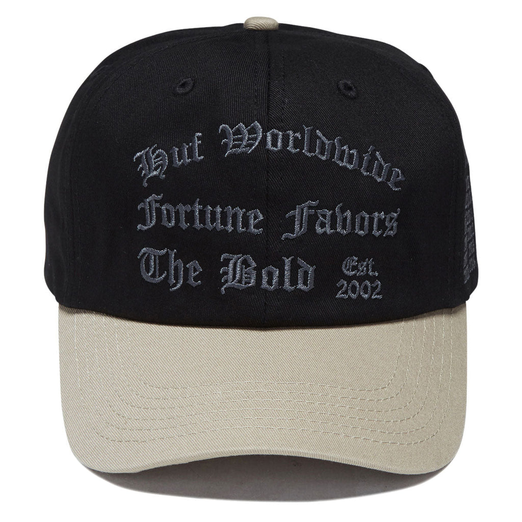 HUF Olympia 6 Panel Hat - Black