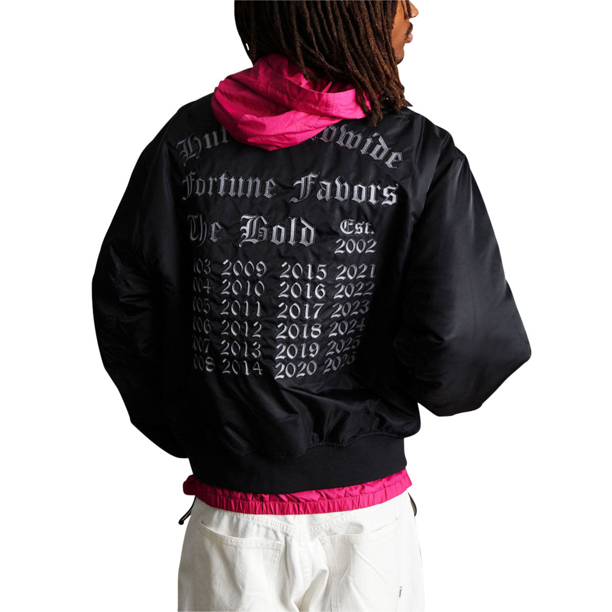 HUF Olympia Flight Jacket - Black