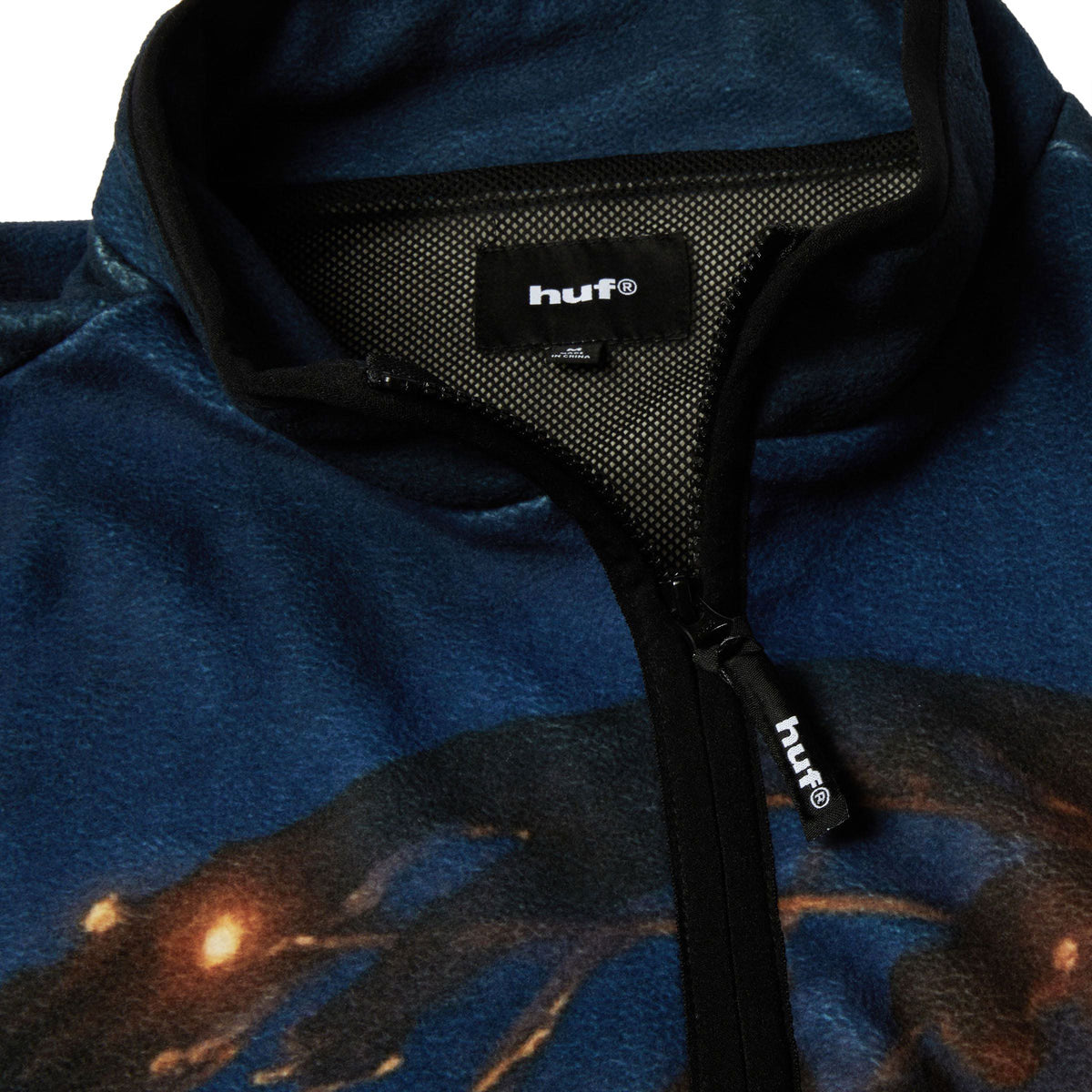 HUF Flushing Polar Fleece Jacket - Multi