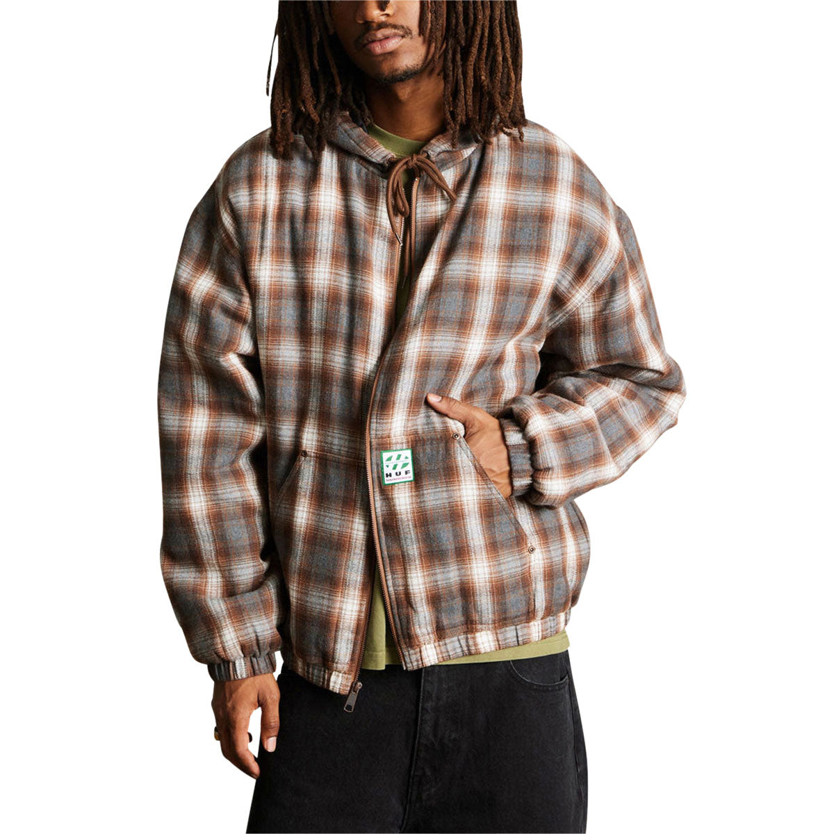 HUF Durango Work Jacket - Dark Brown