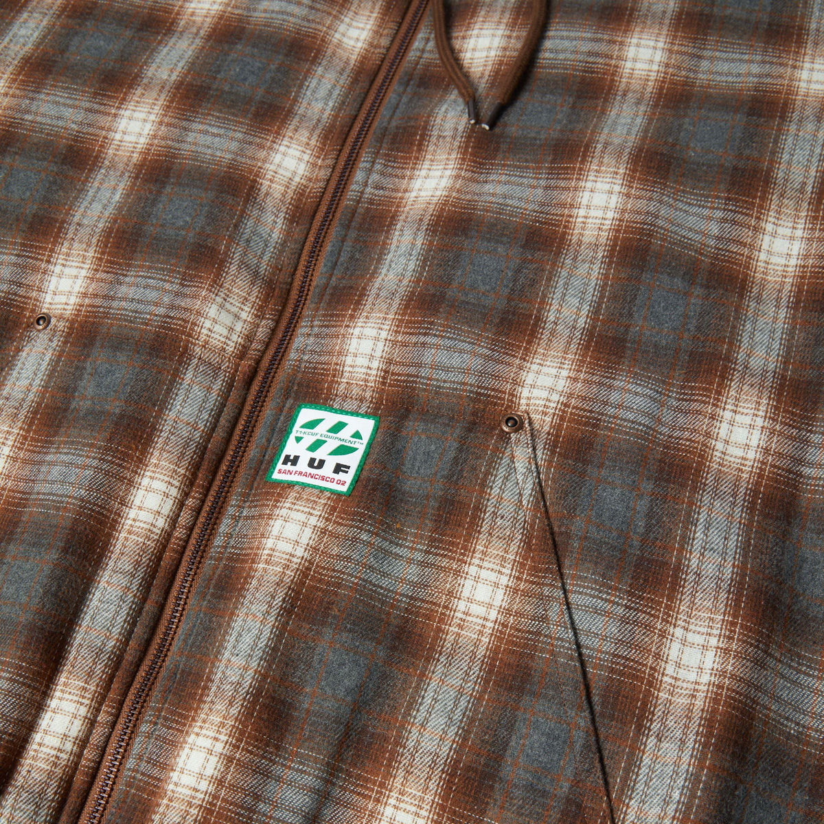 HUF Durango Work Jacket - Dark Brown