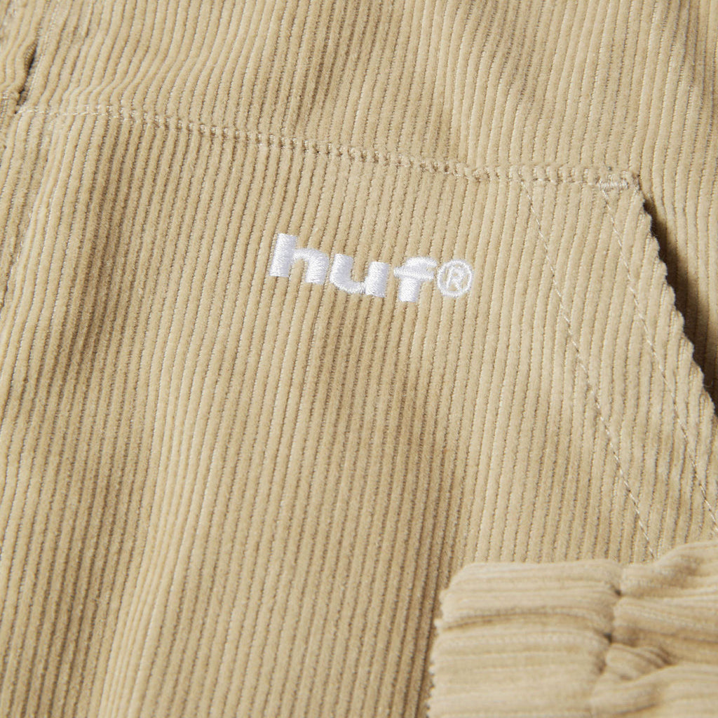 HUF 89 Corduroy Jacket - Tan/White