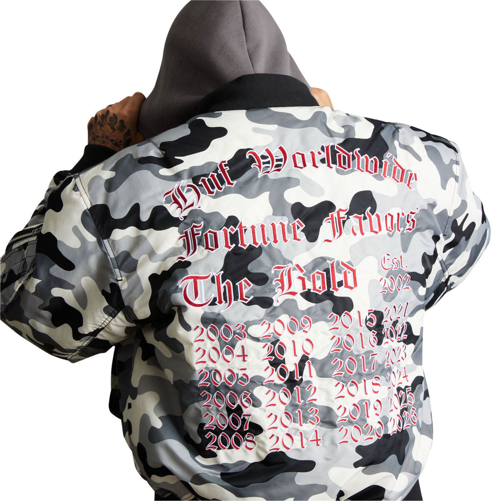 HUF Olympia Camo Flight Jacket - Camo