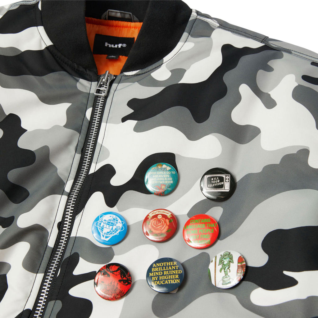 HUF Olympia Camo Flight Jacket - Camo