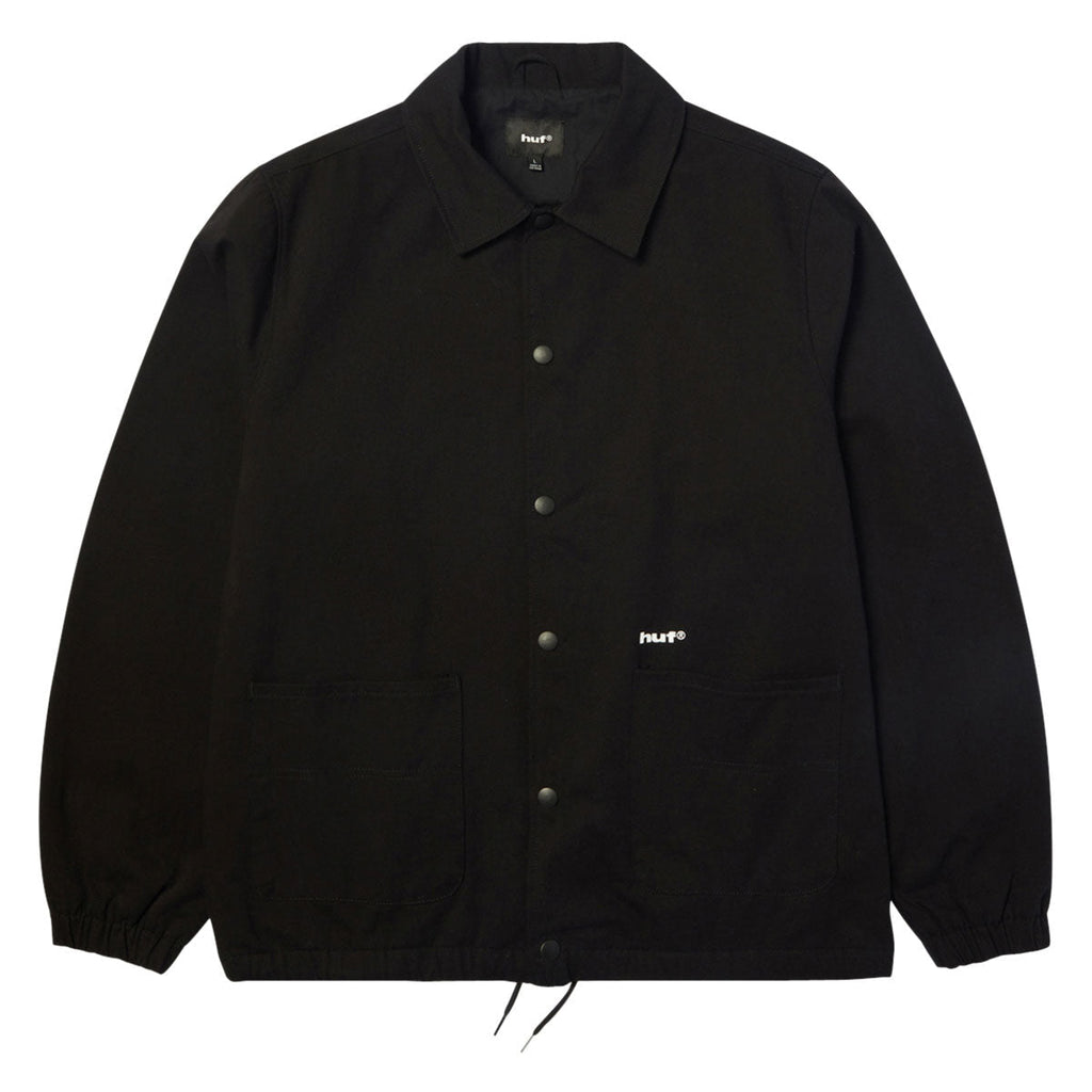 HUF 89 Twill Coaches Jacket - Black/White