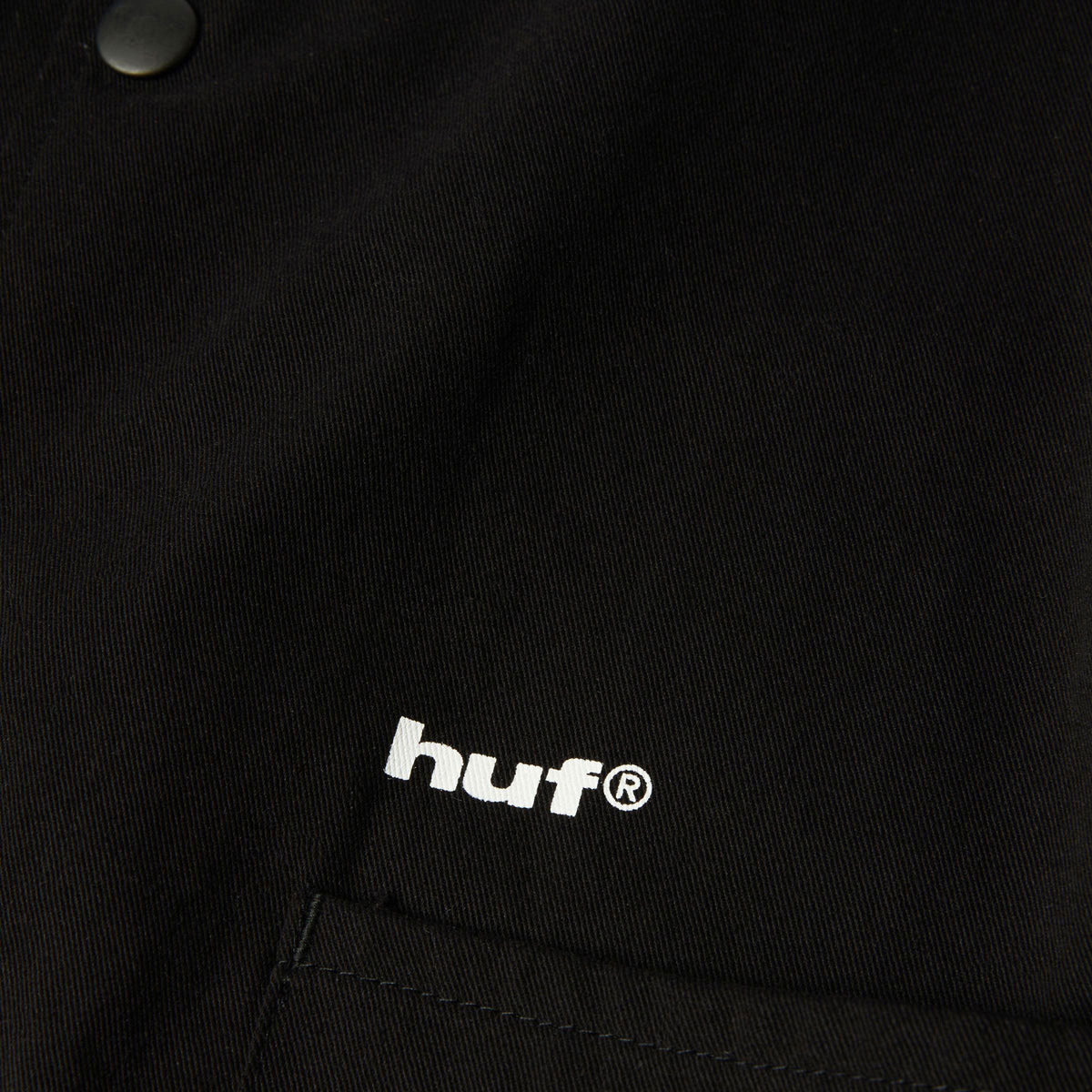 HUF 89 Twill Coaches Jacket - Black/White