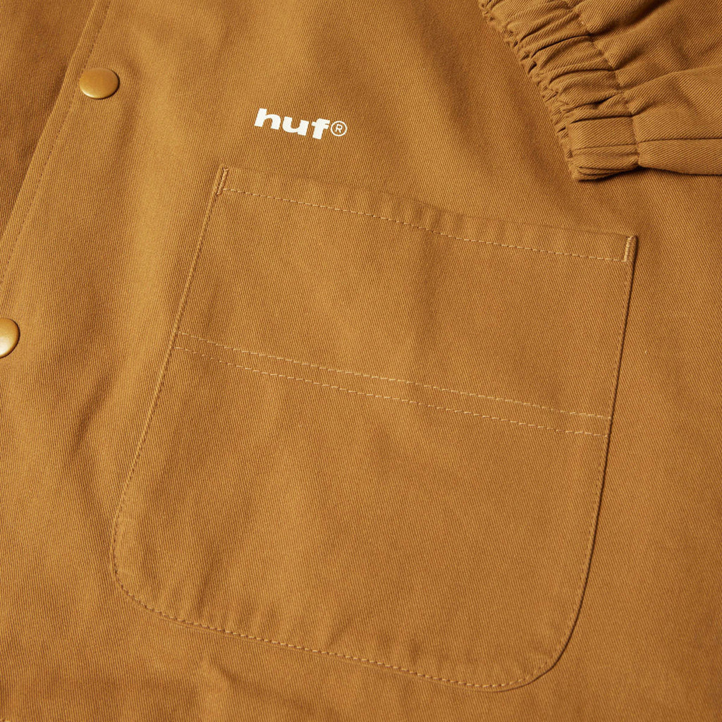 HUF 89 Twill Coaches Jacket - Rubber/White