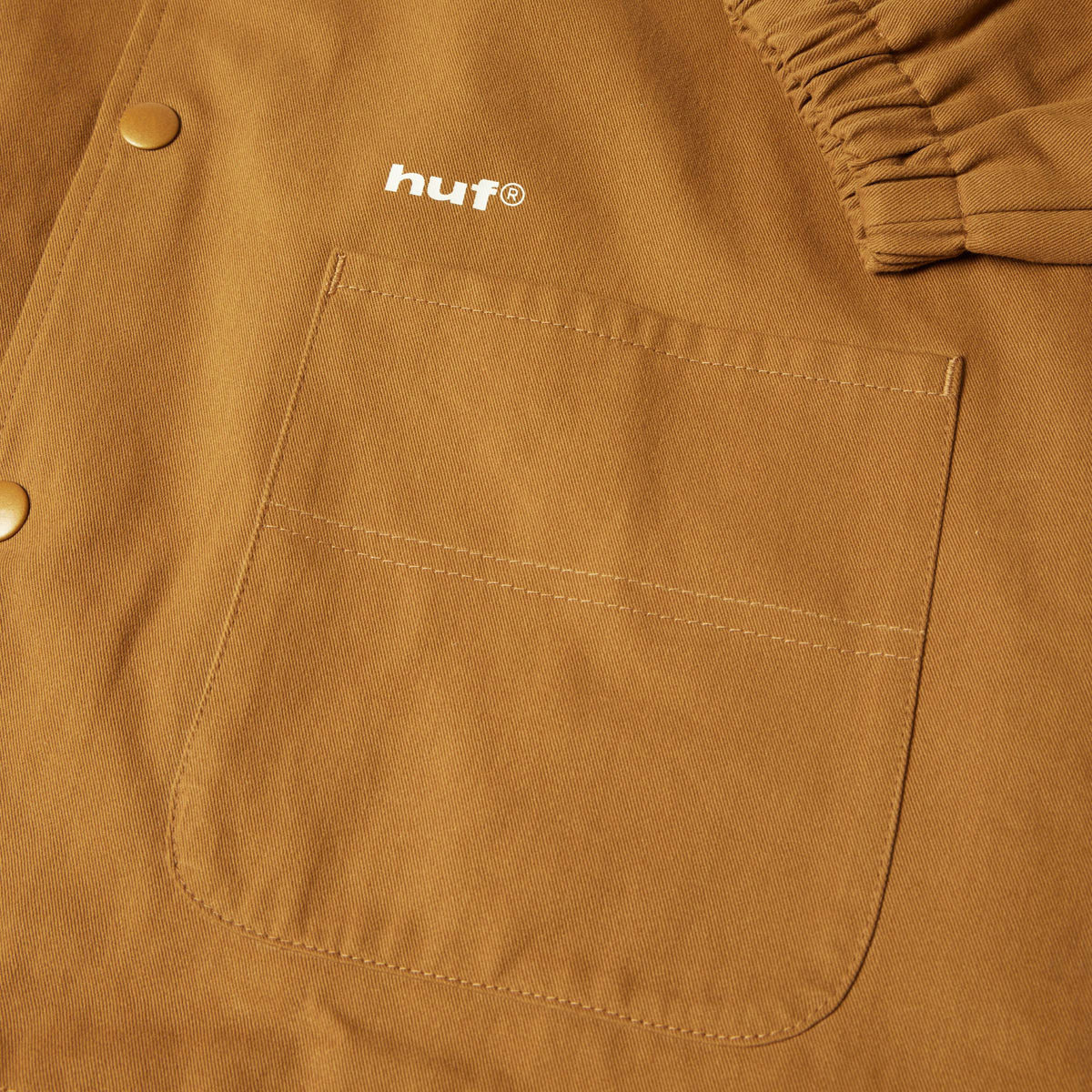 HUF 89 Twill Coaches Jacket - Rubber/White