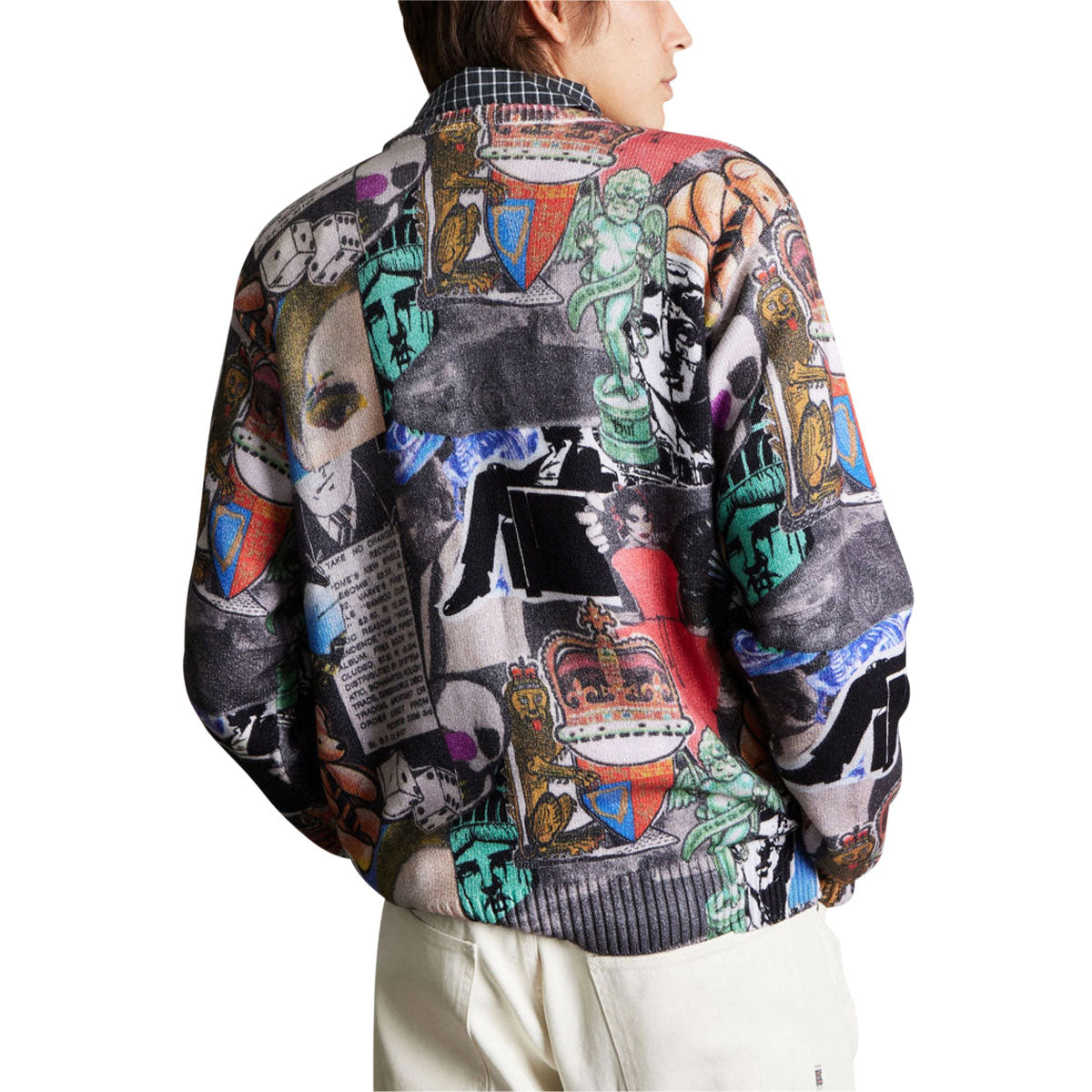 HUF Boulevard Status Crew Sweatshirt - Multi