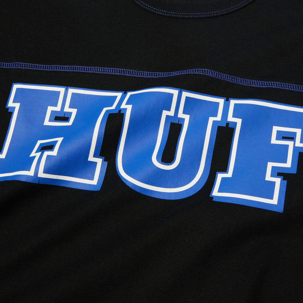 HUF Legacy Football T-Shirt - Black
